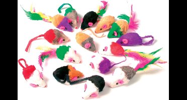 Zolux Kattenspeelgoed Bontmuisjes Assorti