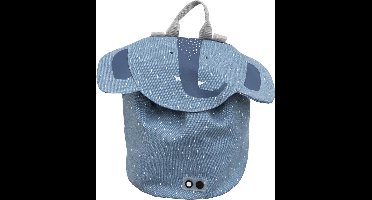 Trixie Rugzak - Mrs. Elephant - Schooltas Waterafstotend - Kleine Rugtas voor Kind - Voor Jongens en Meisjes - Gymtas - Blauw