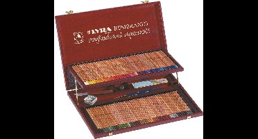 LYRA Rembrandt Aquarel houten koffer met 106 kleuren