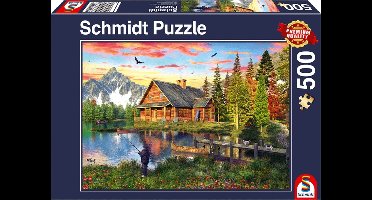 Schmidt Vissen bij het meer, 500 stukjes - Puzzel - 10+
