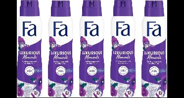 FA Deodorant spray luxurious moments 150ml - Multipak 5 stuks