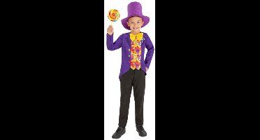 Smiffys - Candy Man Kinder Kostuum - Kids tm 6 jaar - Paars