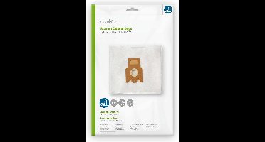 Nedis Stofzuigerzak - 10 Stuks - Synthetisch - Meest verkocht voor: Miele - Wit