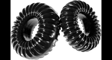 PerfectFitBrand - XPlay Silicone Slim Wrap Ring - Cockring / Ball Strap - 45 cm black