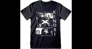 Disney Star Wars - Obi Wan Kenobi Kenobi V Vader Mens Tshirt - S - Zwart