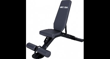 Gorilla Sports Professionele Halterbank - Fitnessbank - Verstelbaar - Max. 400 kg