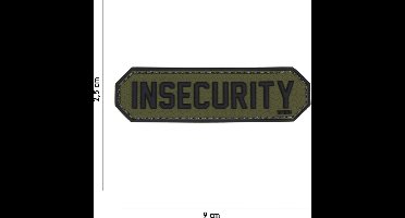 101 Inc Embleem 3D Pvc Insecurity Groen  18002