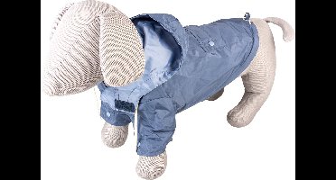 Duvoplus - Dierenkleding - Hond - Hondenregenjas Parka Xs - 30cm Blauw - 1st