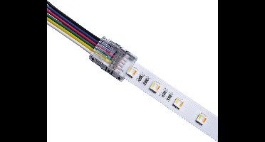 LCB - LED Strip RGB+CCT- 6-PIN klik connector- IP20- Doorverbinder