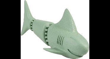 Duvoplus - Speelgoed Voor Dieren - Hond - Eco Rubber Haai Snackdispenser 18x7,6x7,5cm Groen - 1st