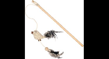 Duvoplus - Speelgoed Voor Dieren - Kat - Assortiment Speelstok Nature - 1st