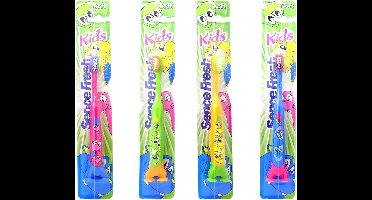 Sencefresh Kinder Tandenborstels - Soft - 4 Stuks