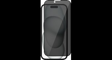 Privacy Screenprotector geschikt voor iPhone 15 Plus - Glas Screen Protector FullGuard