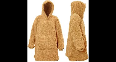 Unique Living - Hoodie Teddy - 70x50cm - Latte