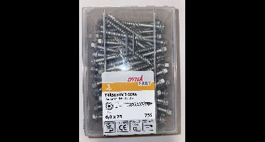 Dynaplus schroeven zelf tappers 6,0 x 75