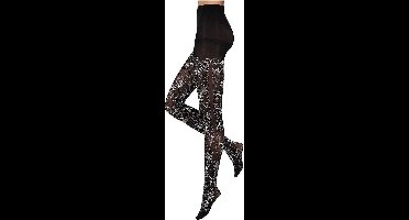 Apollo - Feest Panty Halloween - Spinnenweb - 60 Denier - S/M