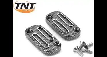 Remreservoir Deksel Tnt Carbon Peugeot Grimeca/Piaggio/NRG