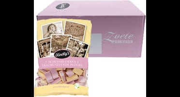 Kindly's schuimblokken - mini schuimblokken met vanillesmaak - 8x 120g