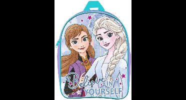 Frozen Believe in Yourself Anna & Elsa Rugzak Rugtas Schooltas 3-6 Jaar Lila