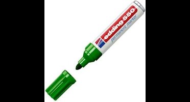 Permanente markeerstift Edding 550 Groen (10 Stuks)