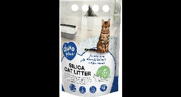 Duvo+ Premium silica kattenbakvulling appel 5L