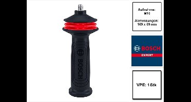 Bosch Accessories 2608900000 Expert Handle for Vibration Control M10 haakse slijper, 169 x 69 mm