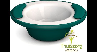 Isolerende soepkom : Turquoise (Diameter 19 cm - 6,3 cm hoog)