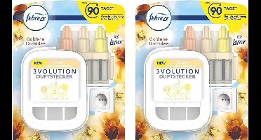 Ambi Pur 3Volution Geurstekker - Golden Orchidee - 2 Stuks