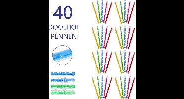 Doolhof Balpen | Puzzel Pen | 40 Pennen