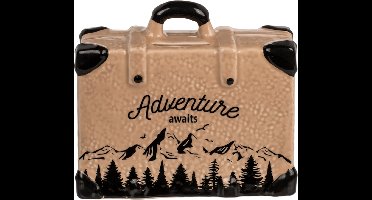 Spaarpot koffer voor vakantie en avontuur