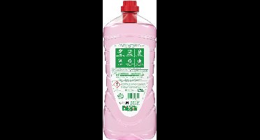 Verse Pioen Huishoudreiniger AJAX de container van 2 x 1,25 liter