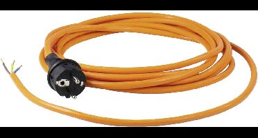AS Schwabe 71914 Aansluitkabel Stroom Oranje 10 m