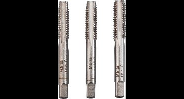 KWB - Handtappenset - Schroefdraadtappen - M5 - 3-delig