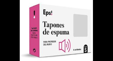 Schuimrubberen kap (maat S) 6 eenheden|Foam cap (size S) 6 units|Bouchon en mousse (taille S) 6 unités