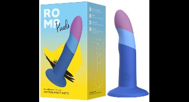 ROMP – Piccolo Vibrerende Dildo – Blauw
