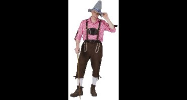 Bruine Tiroler lederhose Rolf