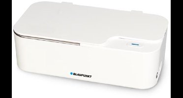 Blaupunkt Ultrasoon reiniger 450 ml, ultrasonic cleaner 48 kHz, sieradenreiniger voor brillen horloges gebit munten sleutels, rvs tank, 5 min timer, stil, krasvrij, wit