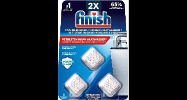 2 x Finish Vaatwas Machinereiniger Tabs - 3 stuks