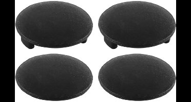 Dailygoods - Set van 4 Antislip Rubberen Laptopvoetjes voor 3/4 Inch Laptops