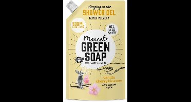 Marcel's Green Soap Shower Gel Refill - Vanille & Kersenbloesem - 500ml