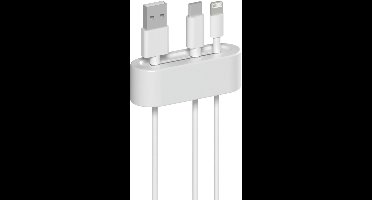 Hama Kabelhouder Zelfklevend 2 Stuks Wit