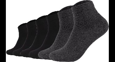 JOOP! Sokken Unisex premium essential organic cotton Quarter 6p Set van 6