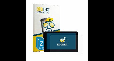 BROTECT - Screenprotector voor Zontes 368G 2025 - Folie Beschermfolie transparant 2 Stuks
