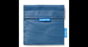 Snack'n'Go Outdoor Midnight Navy - Duurzame Lunchzakje voor Wandelen & Kamperen – Herbruikbare Broodzak – Compact & Lichtgewicht