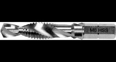 Yato YT-44845 - Combinatietap met Boor - M8 - HSS M2 - HEX 1/4"
