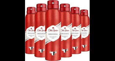 Old Spice Deodorant Body Spray - Original - Voordeelverpakking 6x150ml