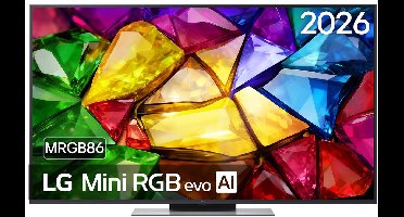 LG 50MRGB86B9A - 50 inch - 4K RGB MiniLED - 2026