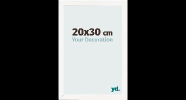Your Decoration - Fotolijst 20x30 cm - MDF - Wit Hoogglans - Bologna