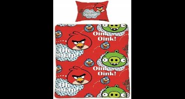 Angry Birds Beddengoed 160x200 cm - 100% Katoen