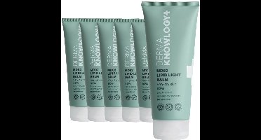 DermaKnowlogy+ - MD02 Lipid Light Balm - 6 x 200 ml - Beschermende Vetcrème voor Droge, Gevoelige en Kwetsbare Huid